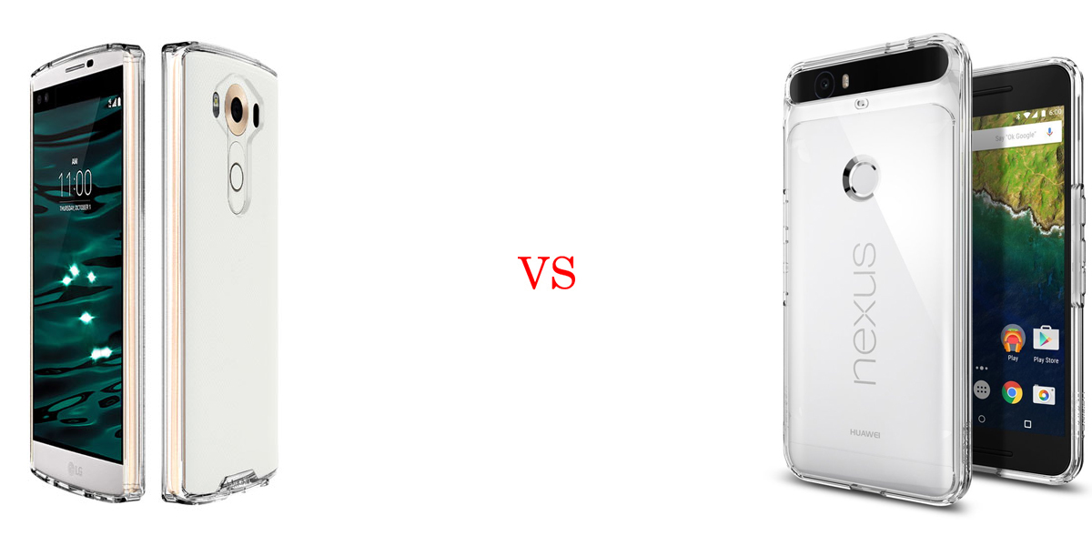 LG V10 versus Nexus 6P 2
